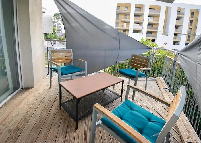 דירה Le Preville Avec Terrasse Et Parking Gratuit מונפלייה